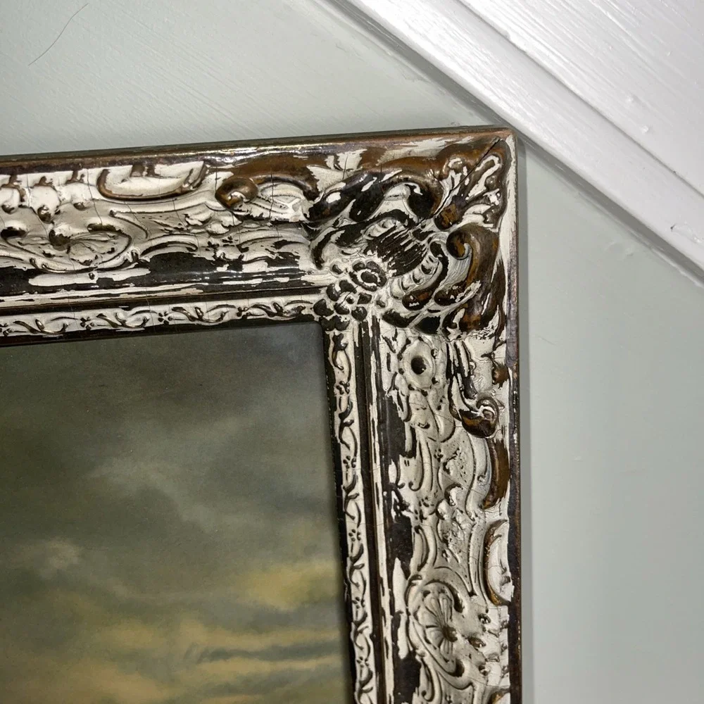 Vintage Pinkie Framed Print Wood Frame 1979 Beautiful 20 X 24‎